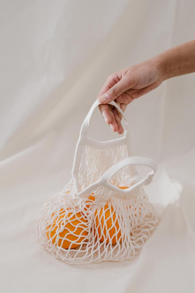 Crochet grocery or beach bag